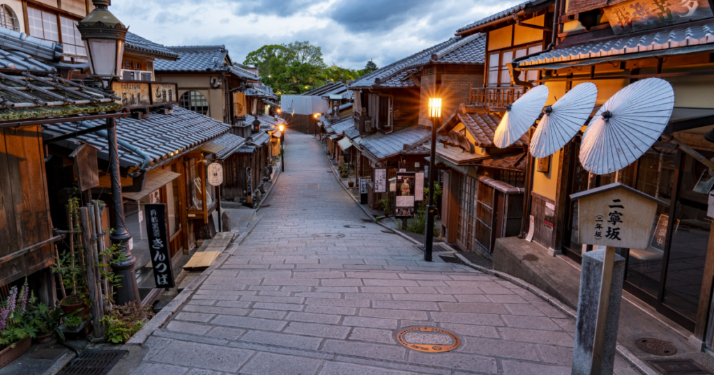 京都の町並み